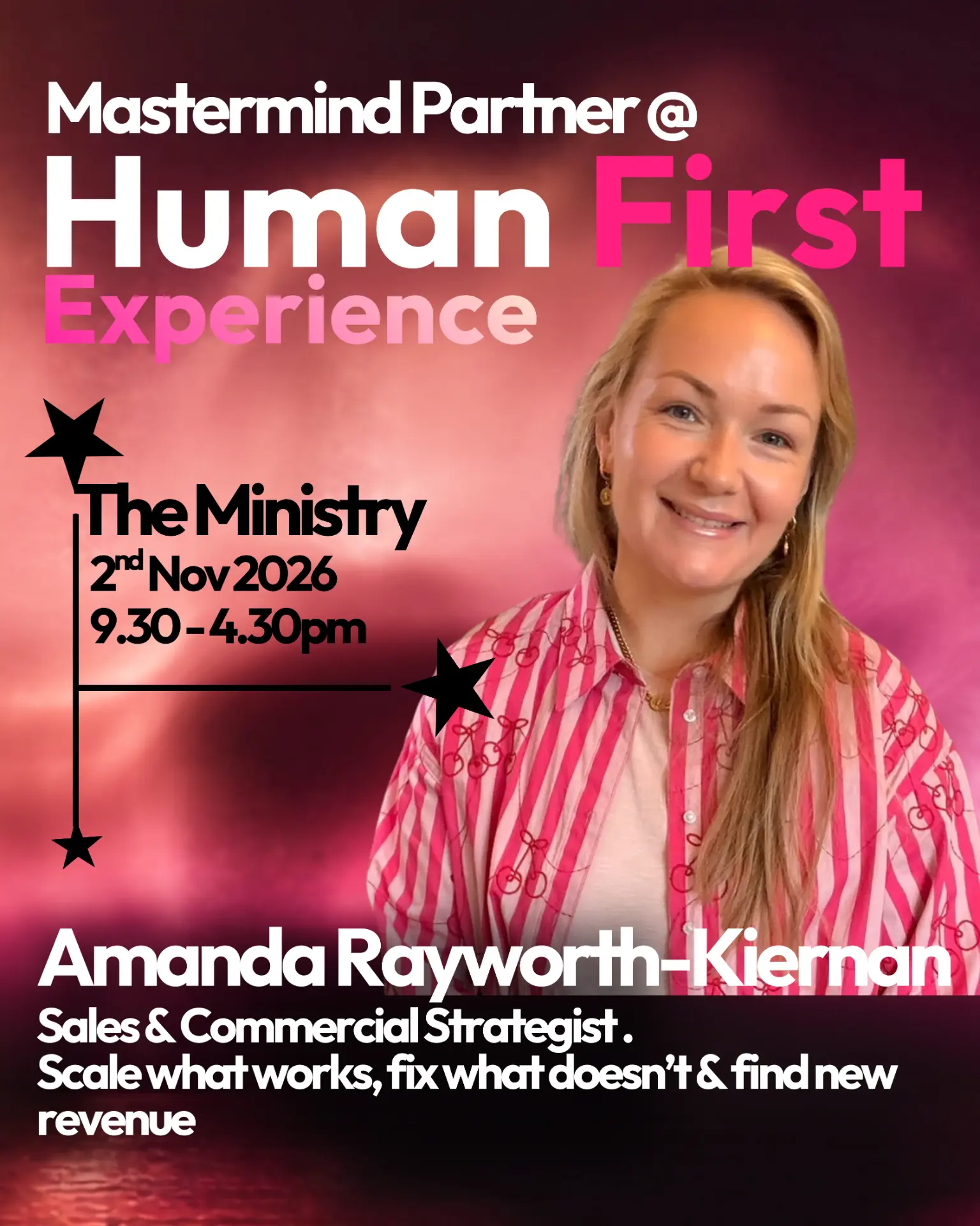 Amanda Rayworth-Kiernan, mastermind host