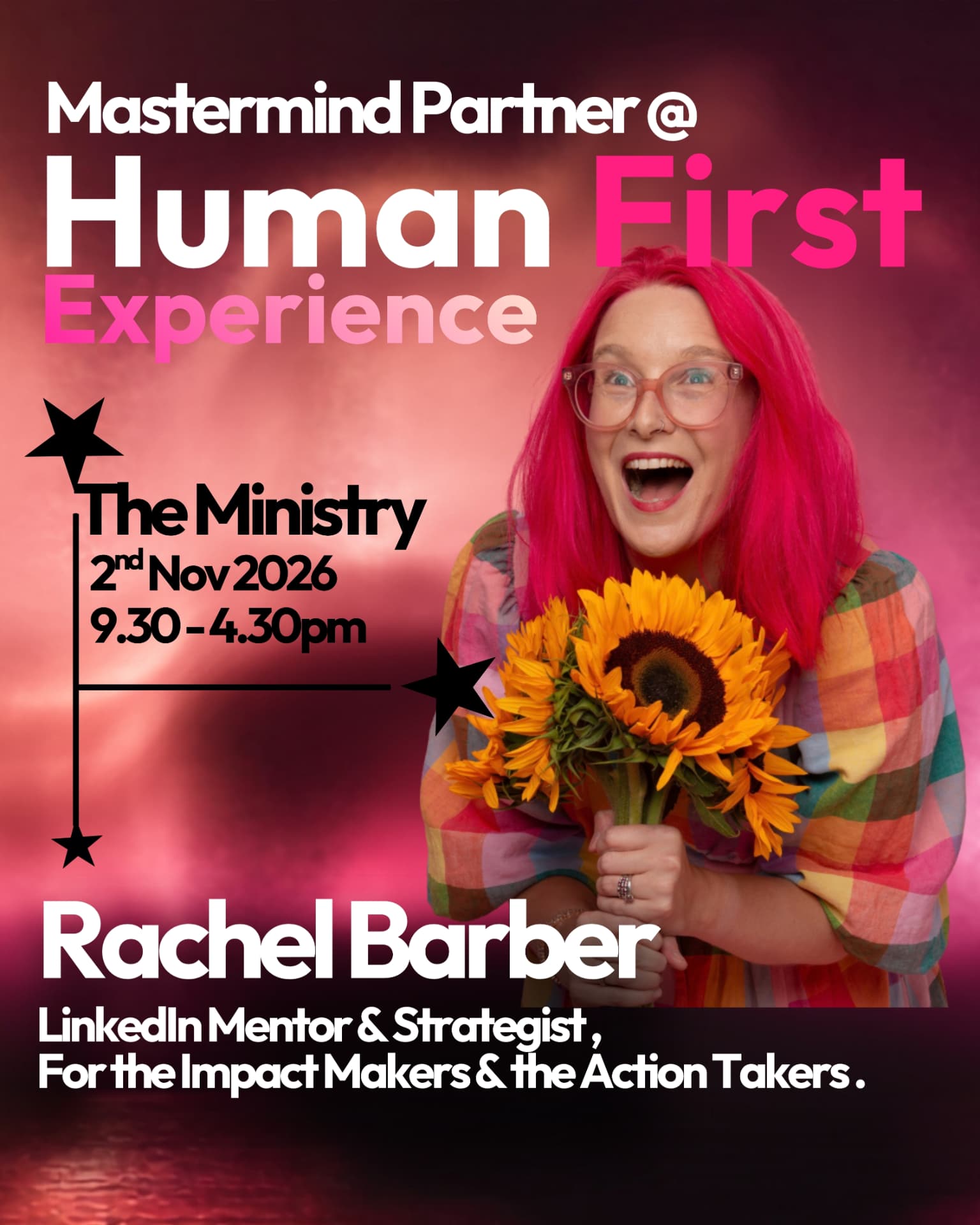 Rachel Barber, mastermind host
