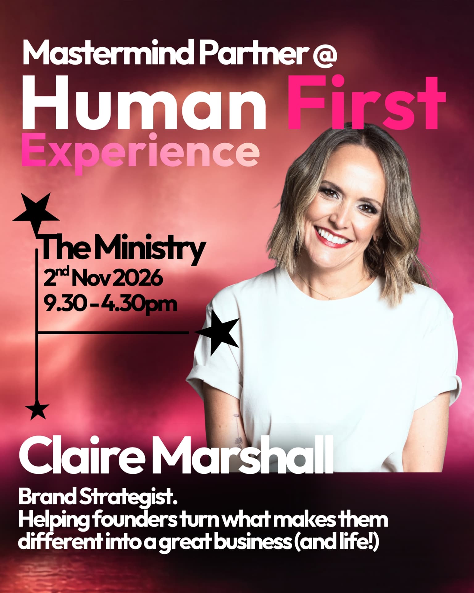 Claire Marshall, mastermind host
